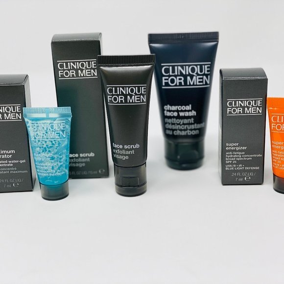 4 pc- Clinique For Men skincare set - Picture 2 of 3